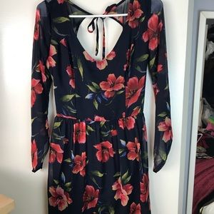 Hollister Open Back Dress